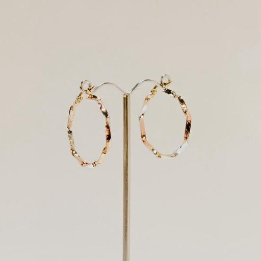 Hoop Earrings Twisted